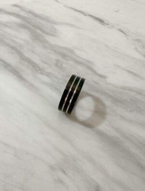 Δαχτυλίδι Black Line