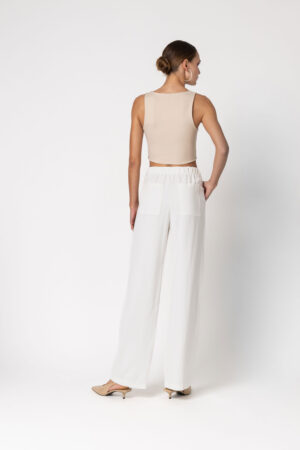 Isabel – Γυναικείο Cropped Top Αμάνικο